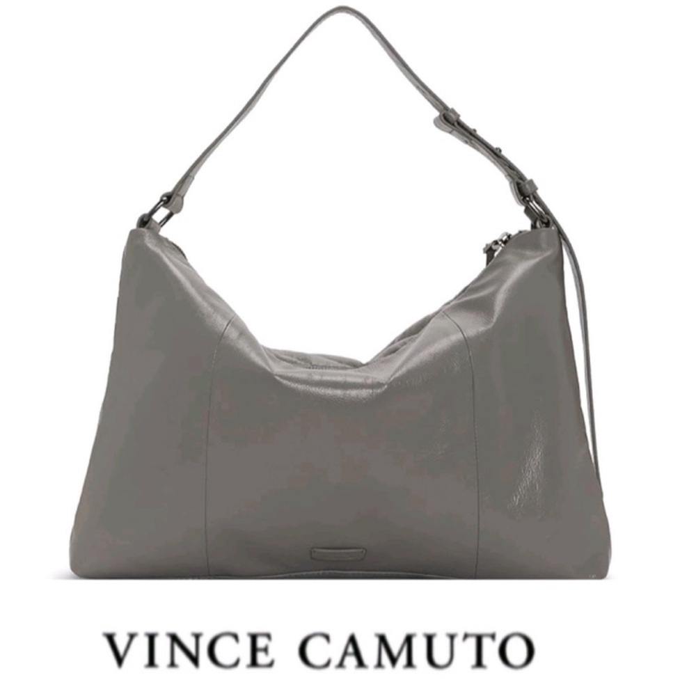Vince Camuto bubble lamb skin genuine leather hobo purse shoulder bag